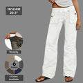 Women's Slim-Fit Stretch Cotton Trousers image 1