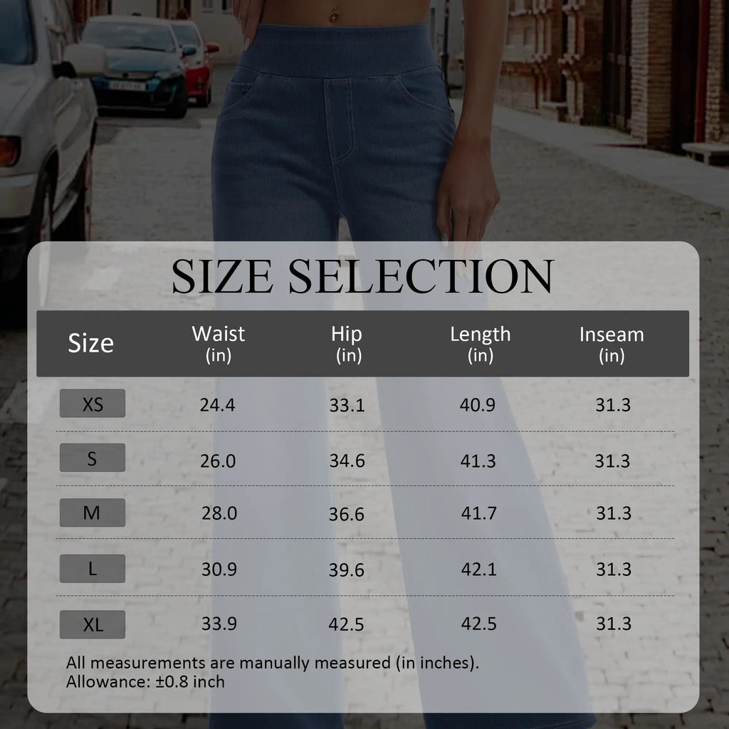 Women's Wide-Leg Stretch Woven Trousers image 8