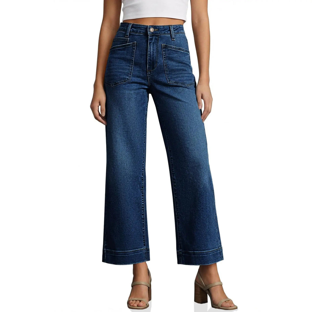 Women's Cropped Stretch Casual Trousers image 8