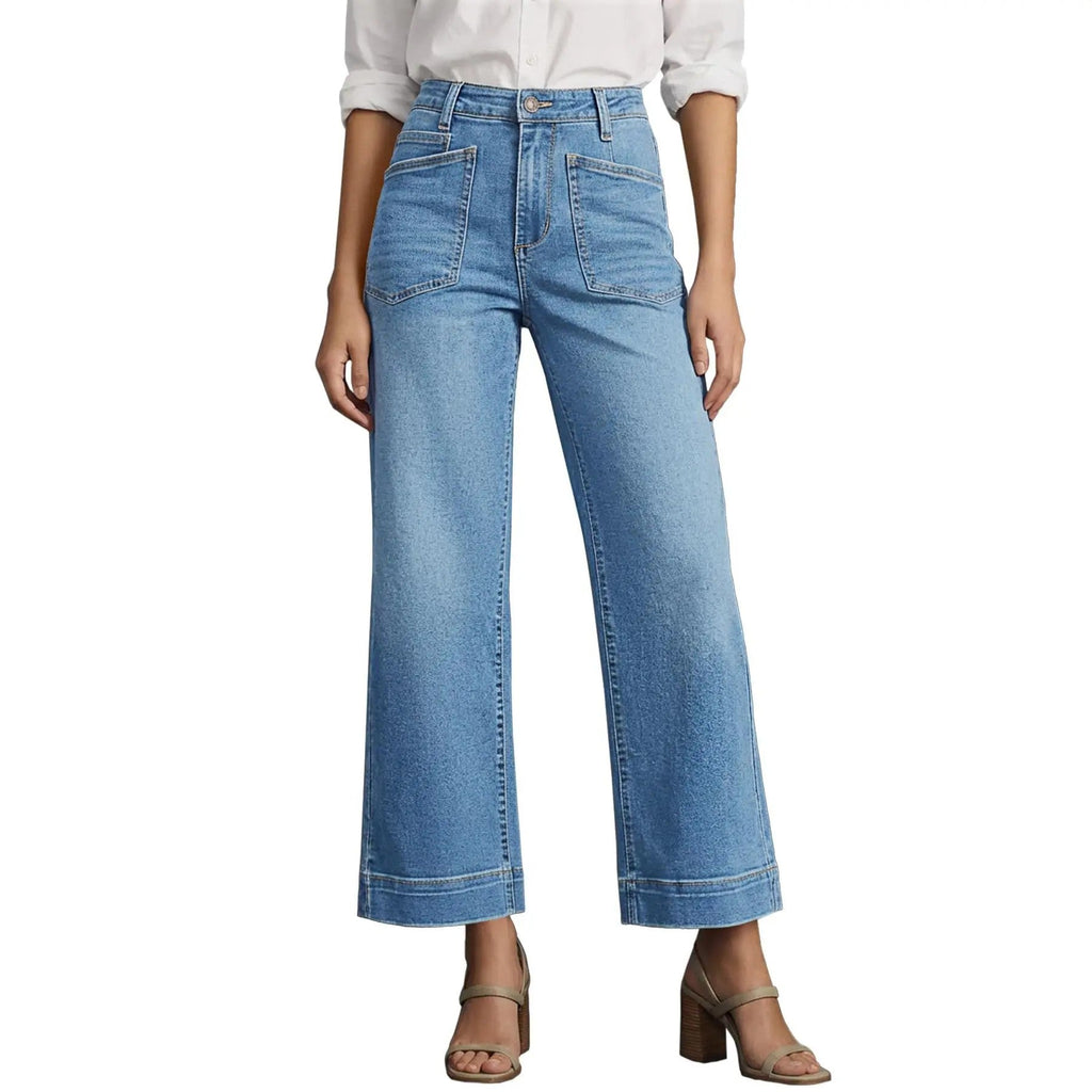 Women's Cropped Stretch Casual Trousers image 9