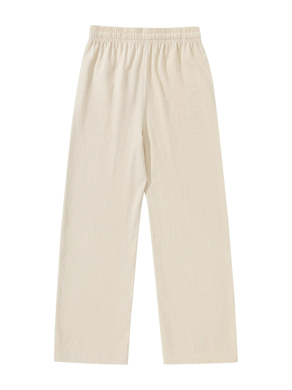 Men's Straight-Leg Stretch Cotton Trousers image 3