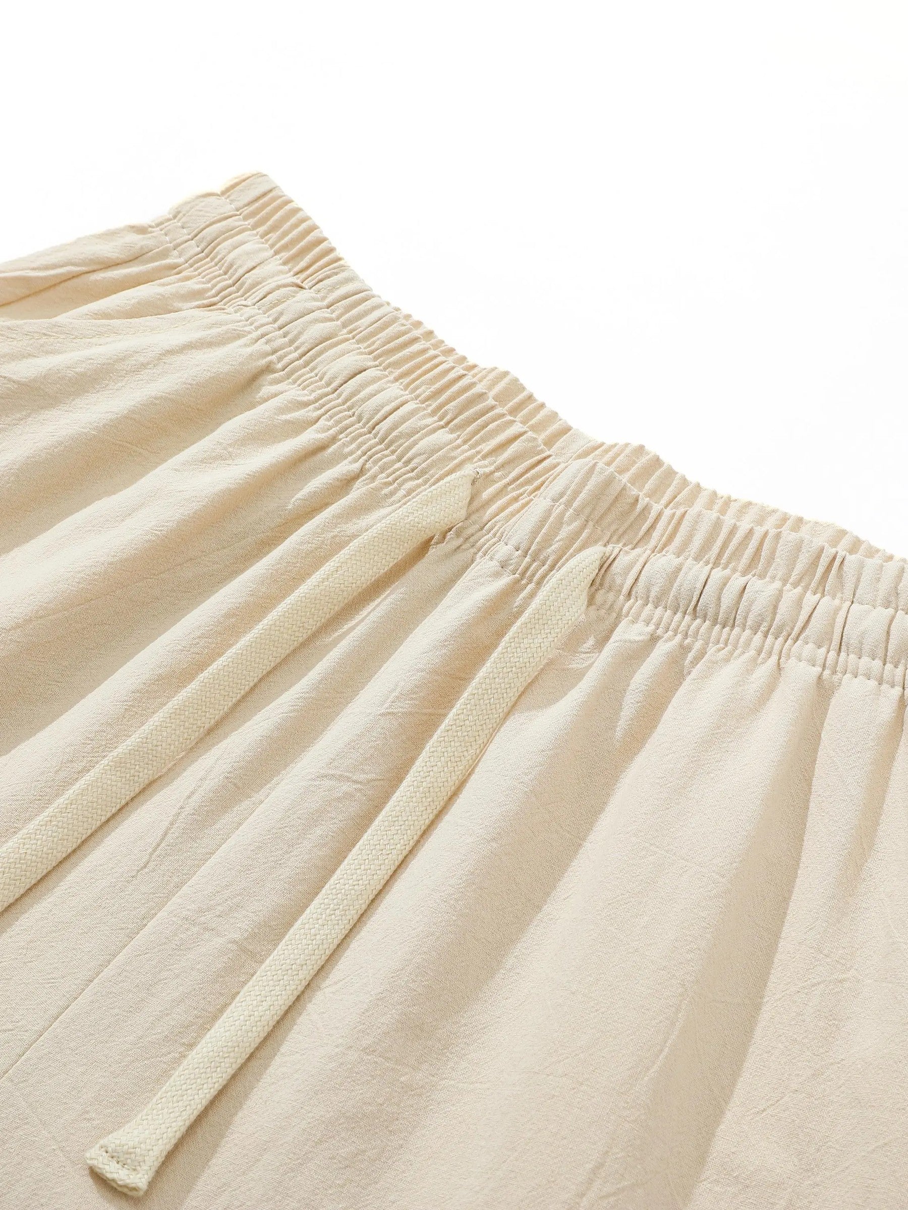 Men's Straight-Leg Stretch Cotton Trousers image 4