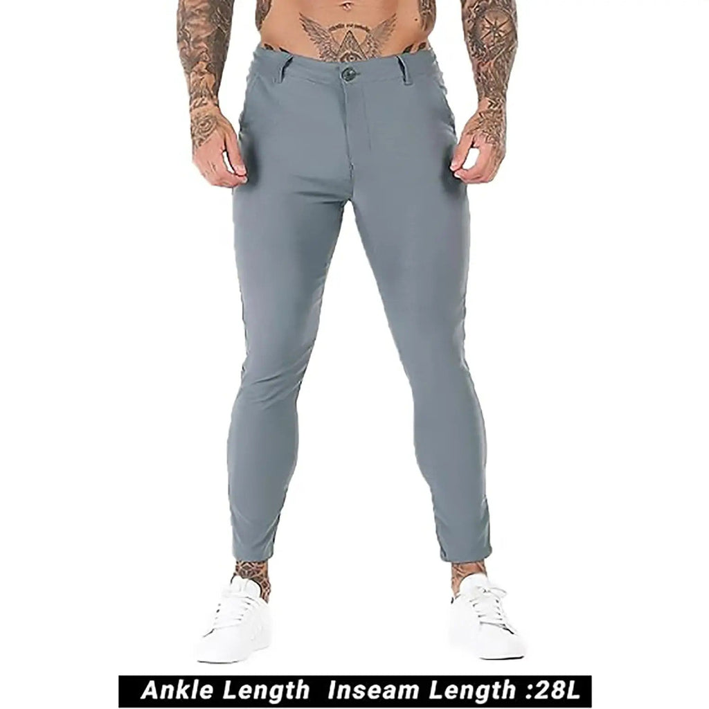 Men's Slim-Tapered Stretch Trousers image 5