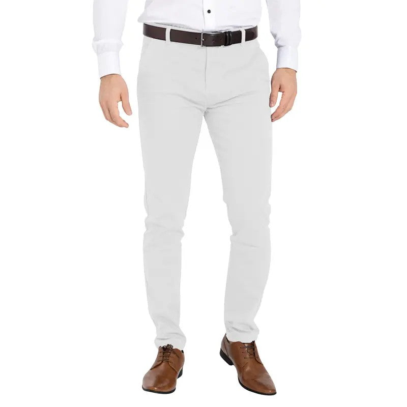 Men's Stretch Casual Chino Trousers image 2