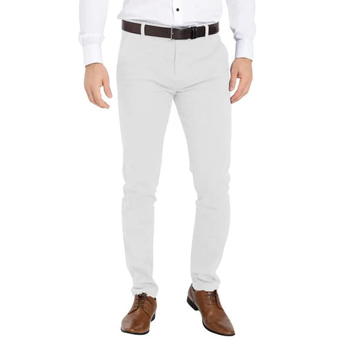 Men's Stretch Casual Chino Trousers image 2