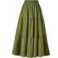 Women's Flowing Polyester Maxi Skirt image 1