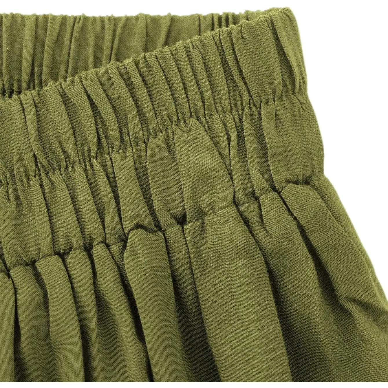 Women's Flowing Polyester Maxi Skirt image 5