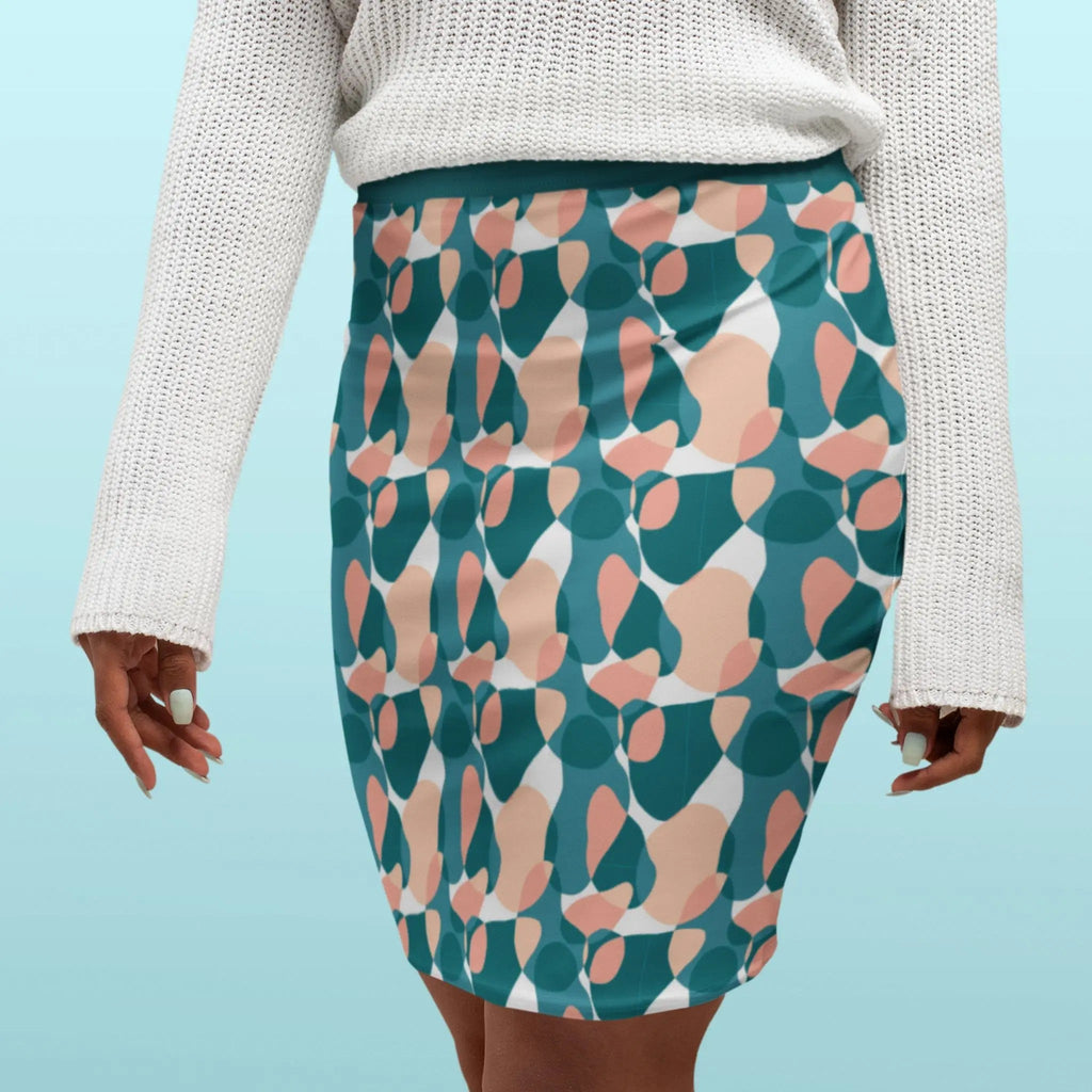 Women's Polyester Pencil Skirt image 4