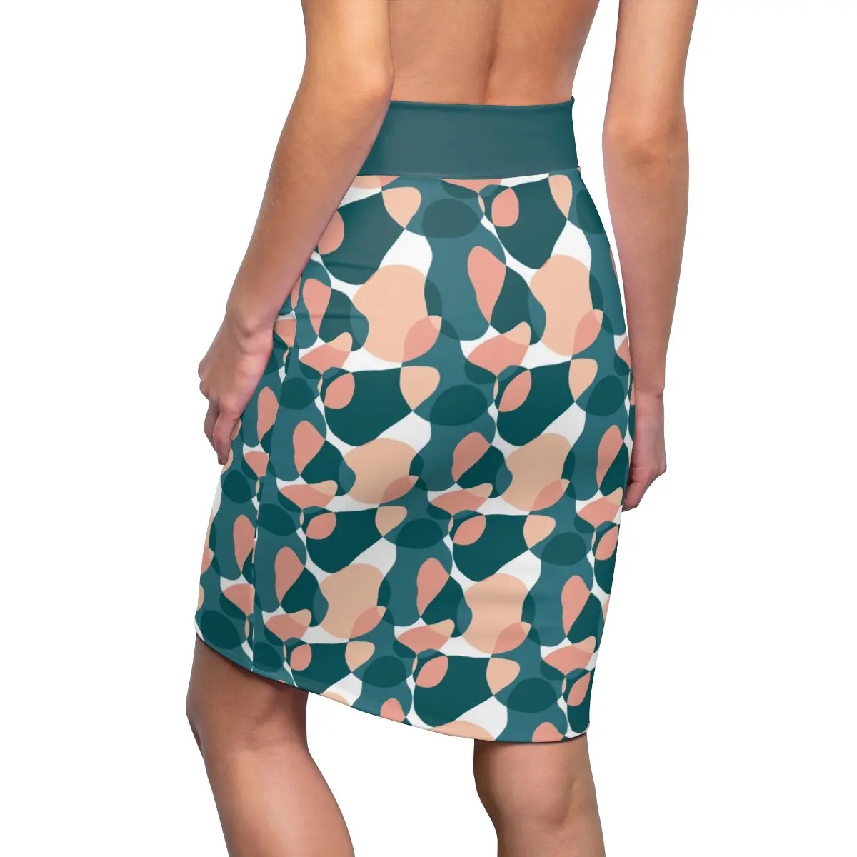 Women's Polyester Pencil Skirt image 7