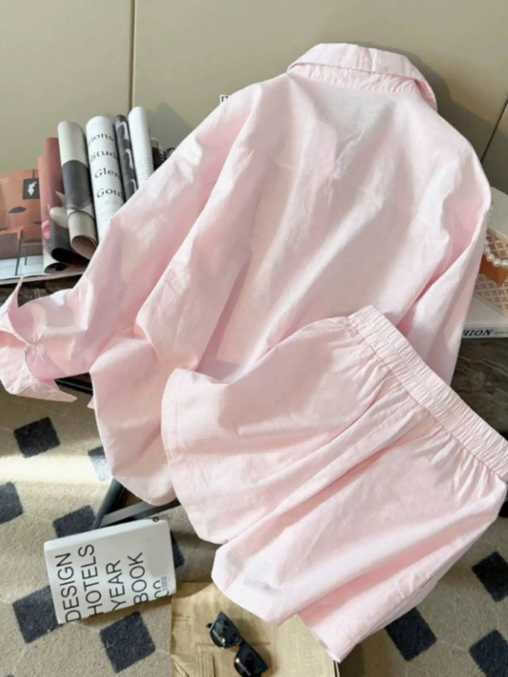 Women's Synthetic Woven Casual Outfit Set image 2