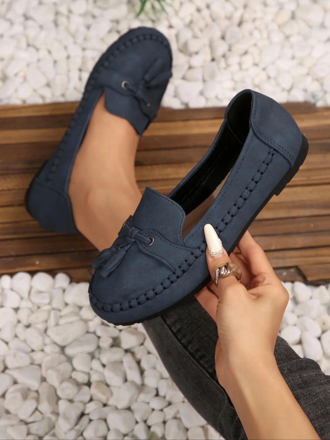 Women's PU Casual Loafers image 5