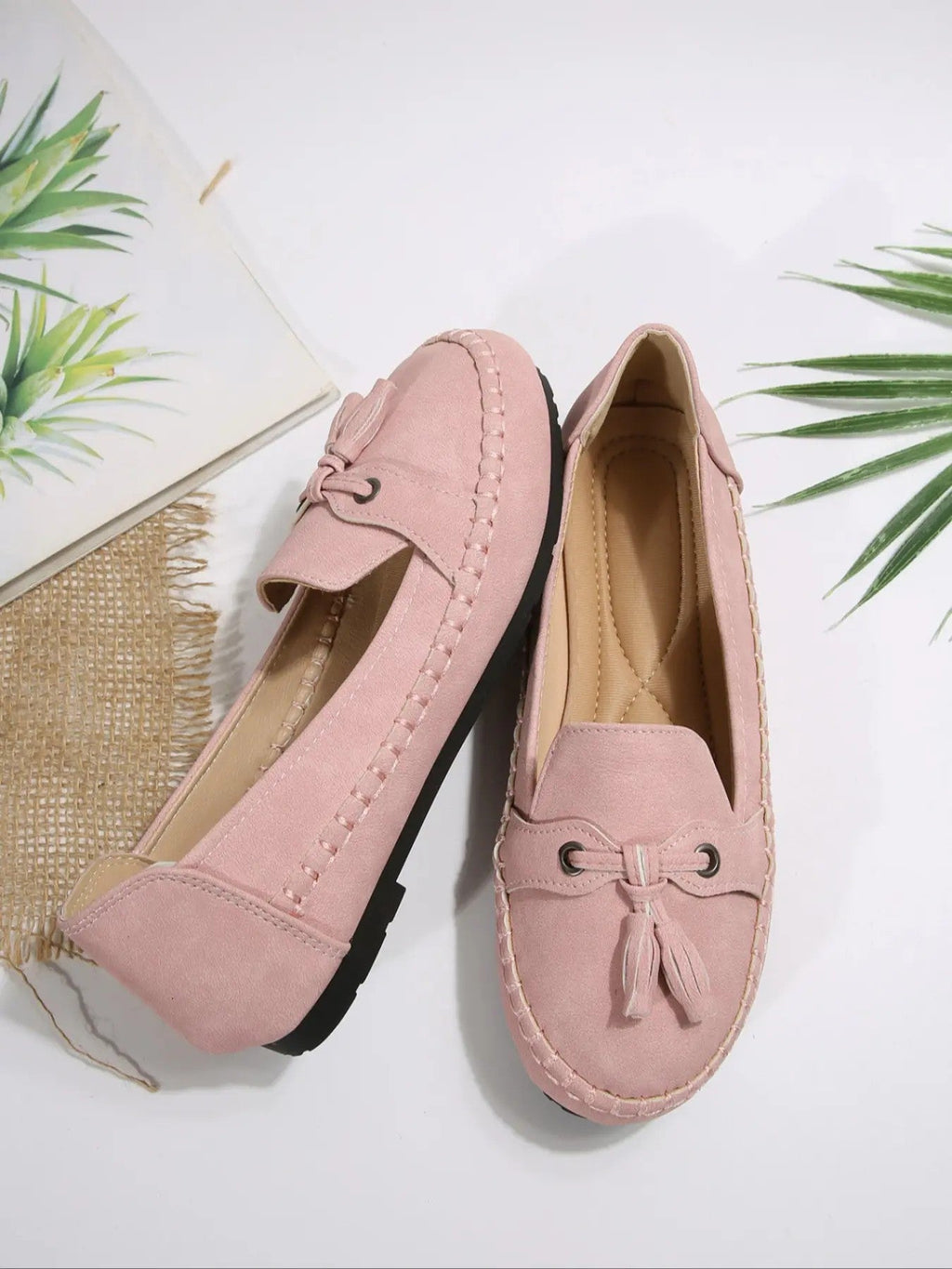 Women's PU Casual Loafers image 9