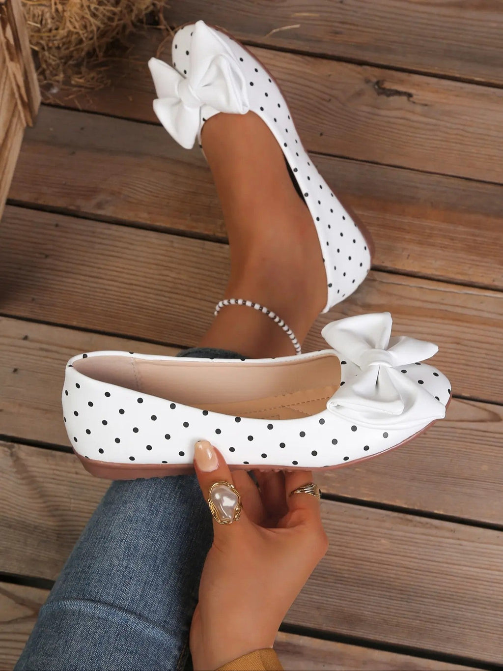 Women's PU Ballet Flats image 4