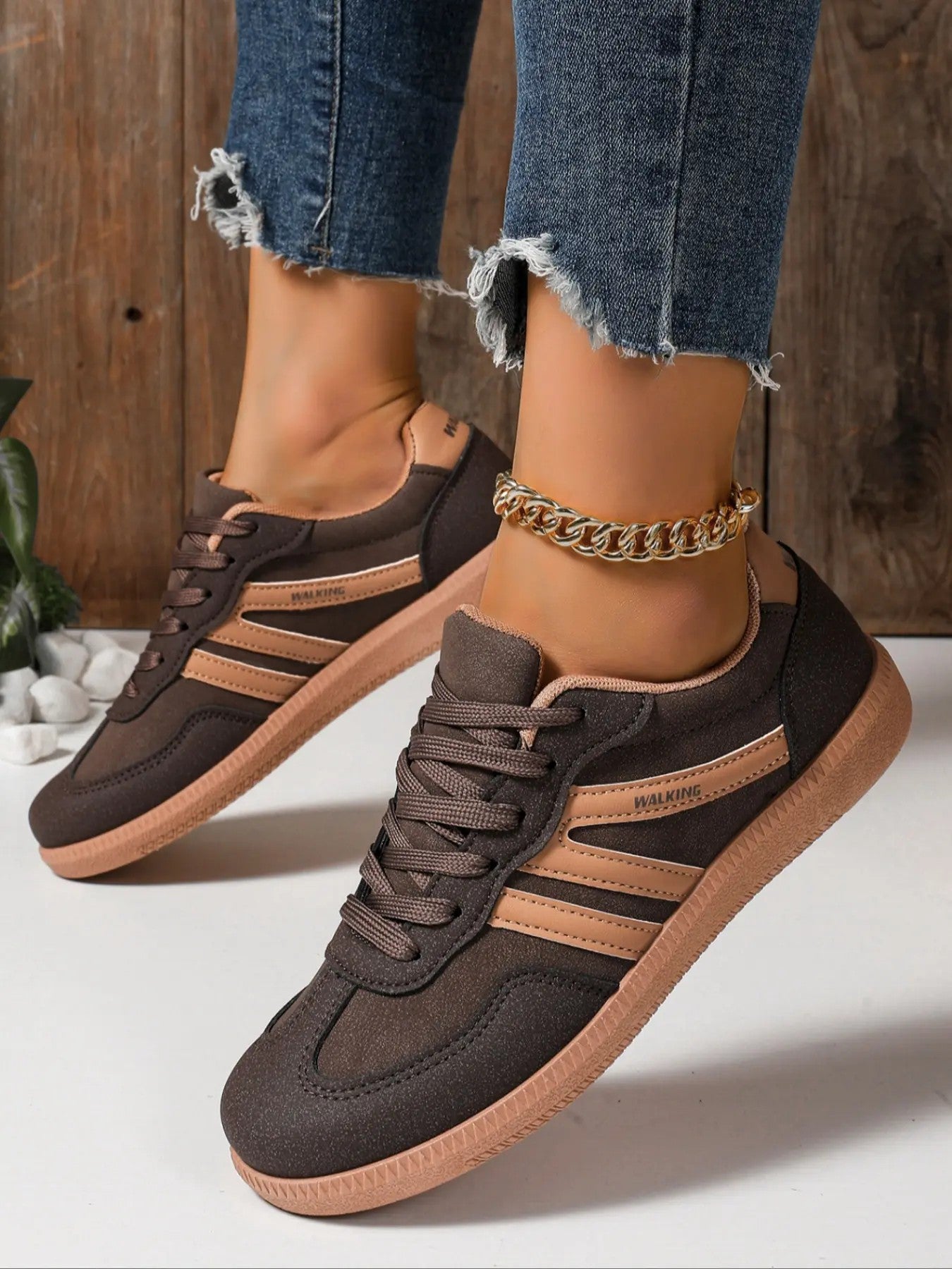 Women's PU Platform Casual Shoes image 9