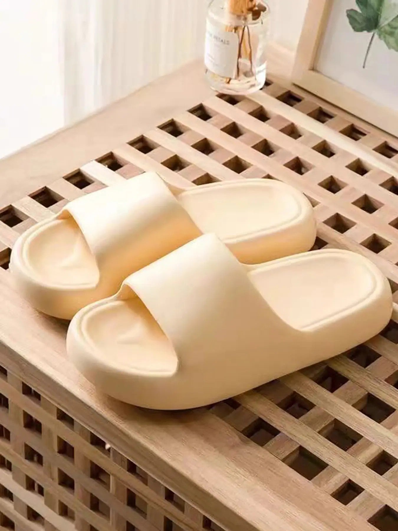 Unisex Lightweight Plastic Slides image 5