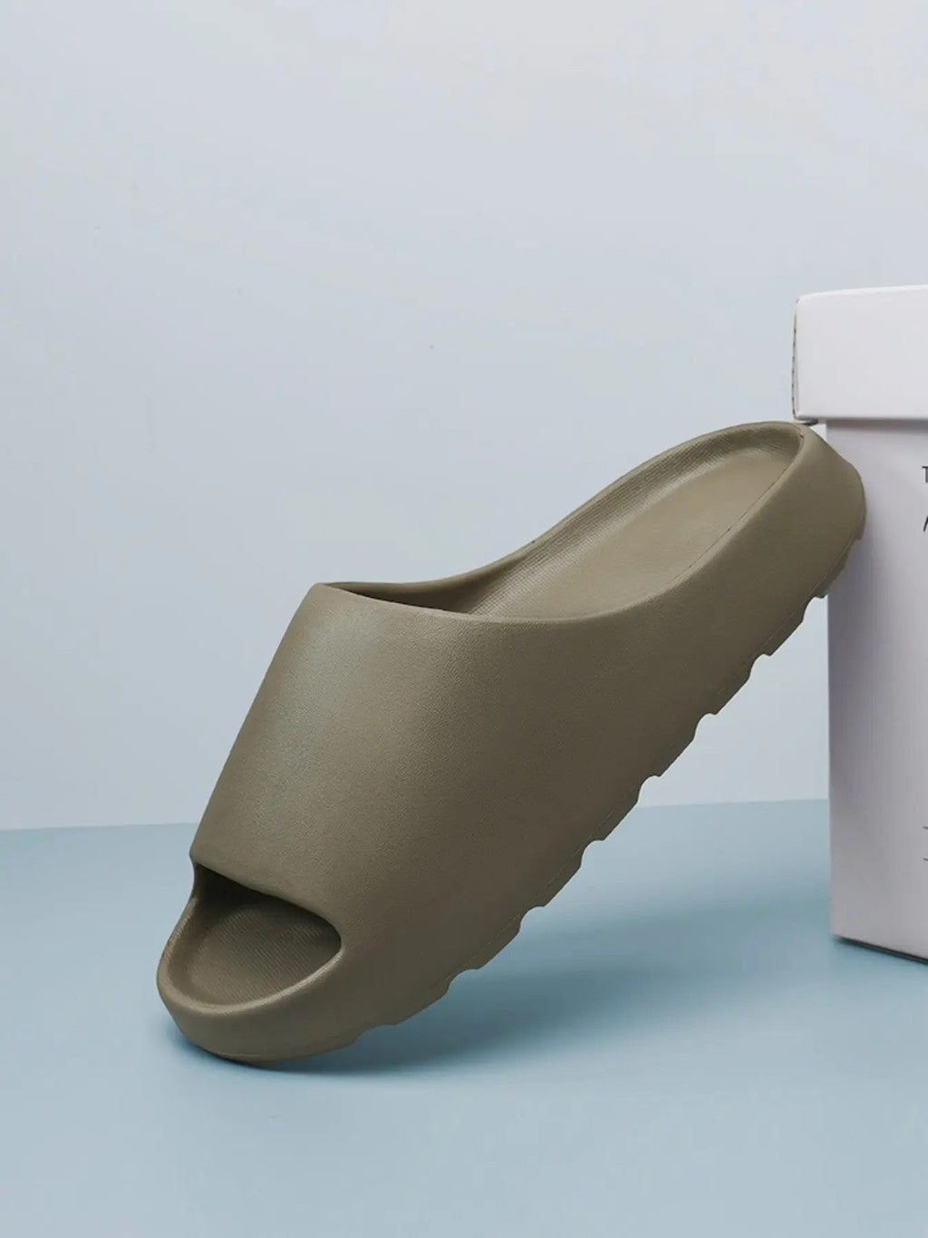 Unisex Thick-Sole Cloud Slides image 5