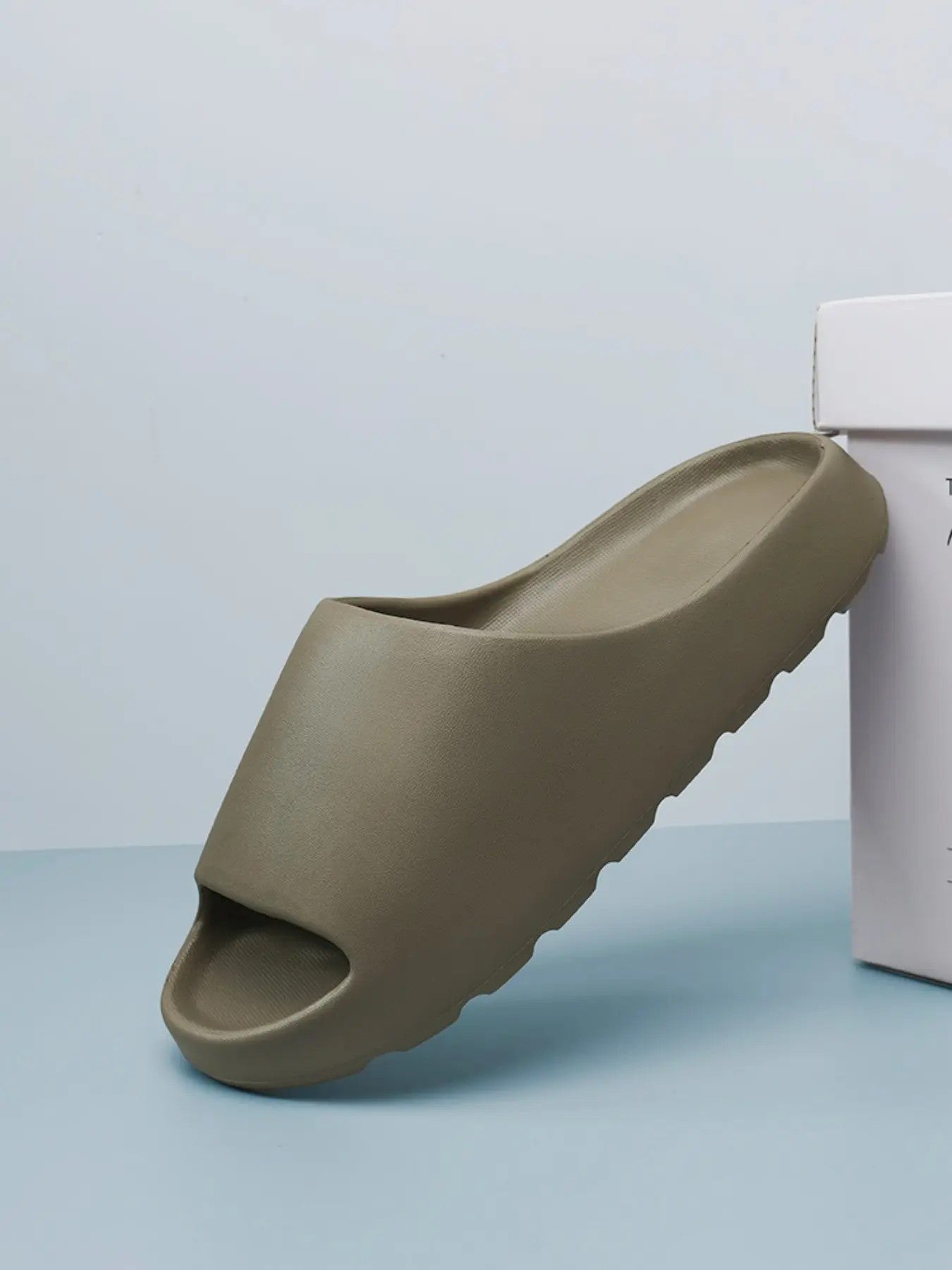 Unisex Thick-Sole Cloud Slides image 5