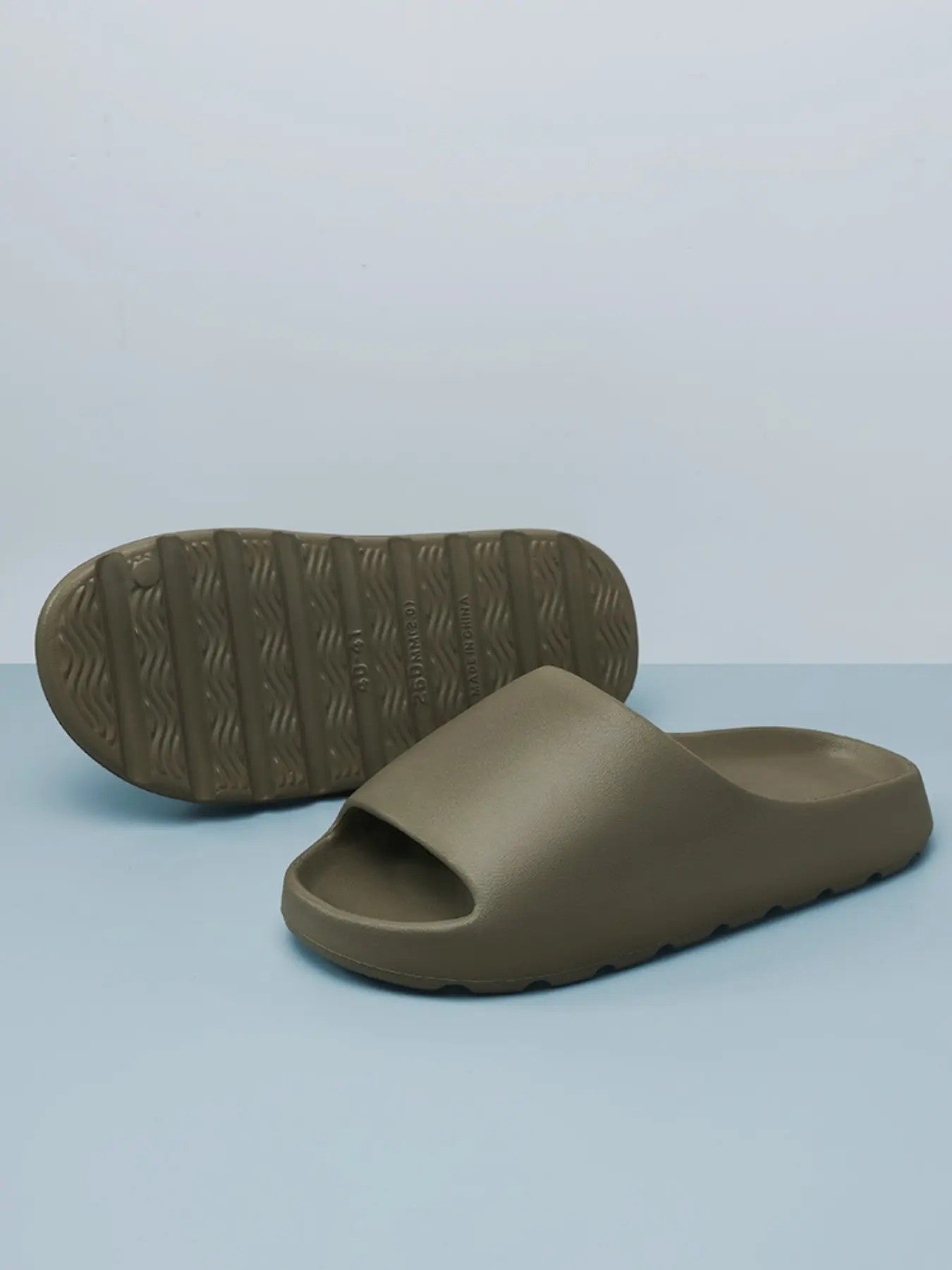 Unisex Thick-Sole Cloud Slides image 6