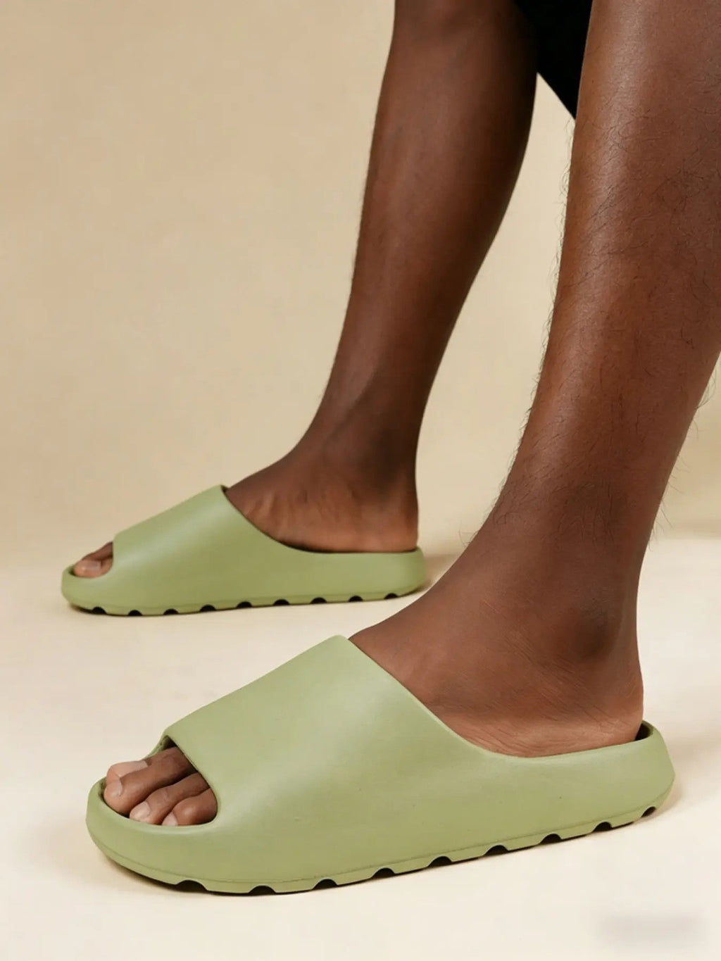 Unisex Thick-Sole Cloud Slides image 9