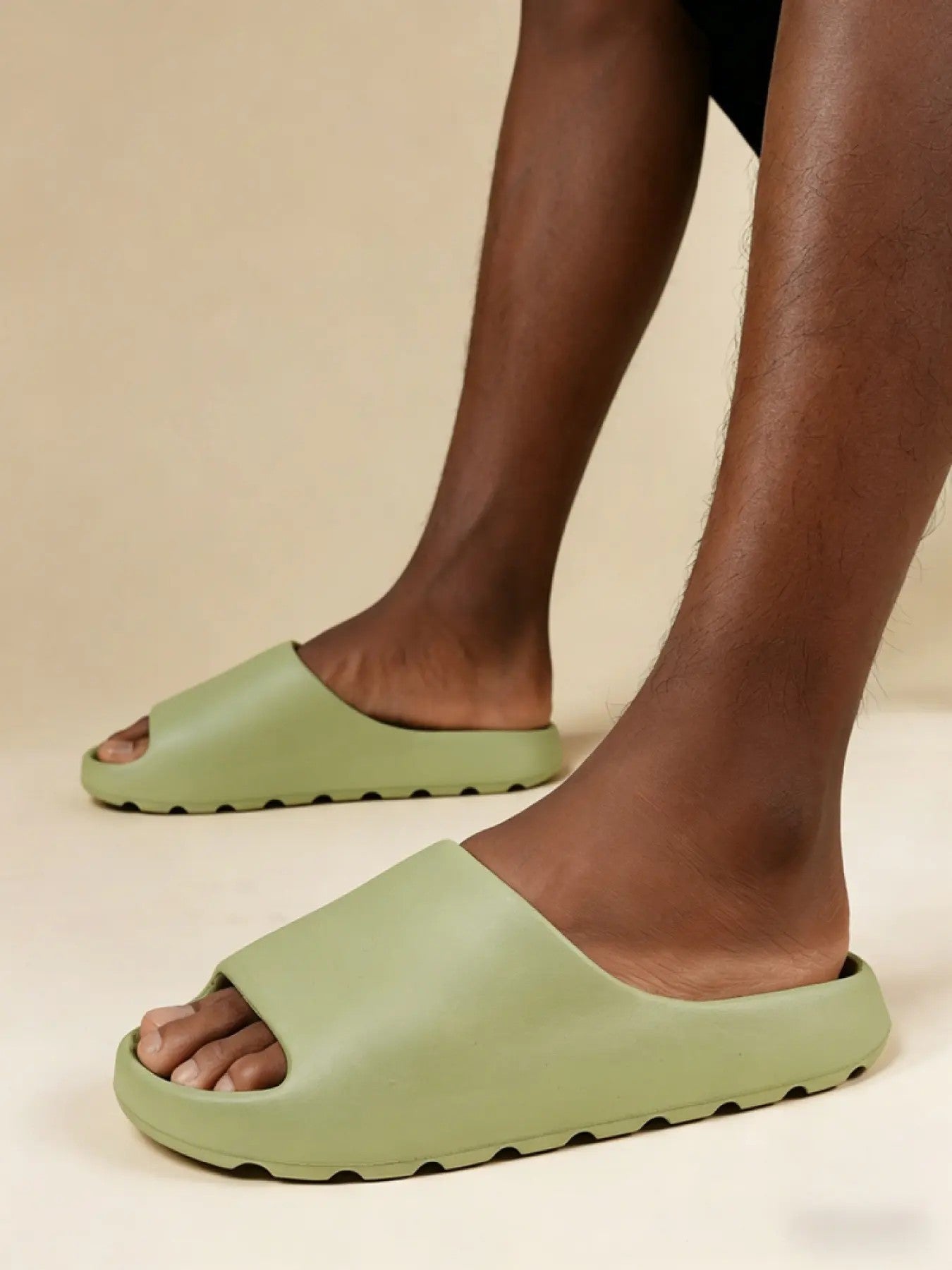 Unisex Thick-Sole Cloud Slides image 9