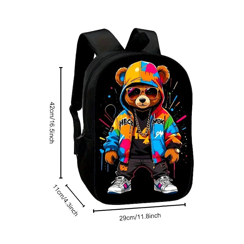 Lightweight Fabric School Backpack image 1