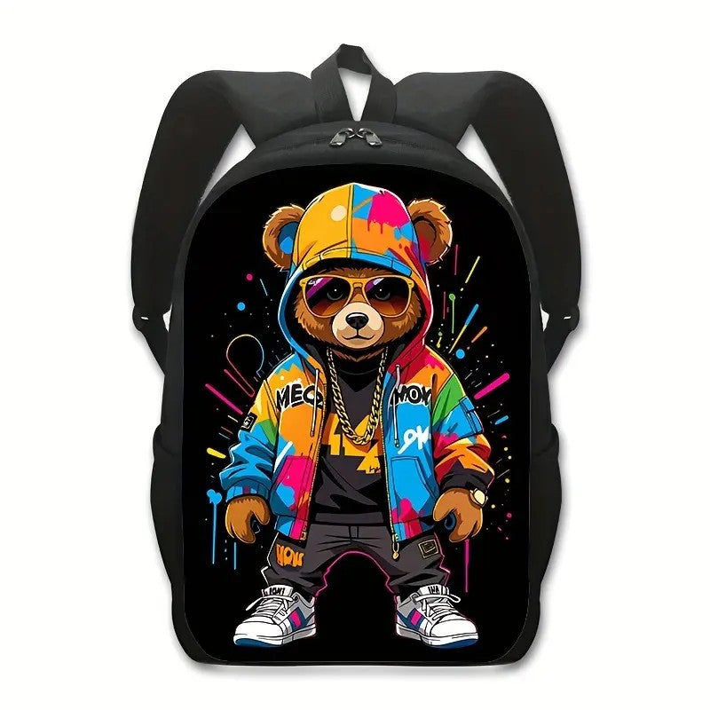 Lightweight Fabric School Backpack image 2