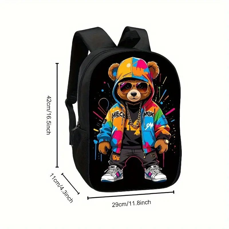 Lightweight Fabric School Backpack image 3