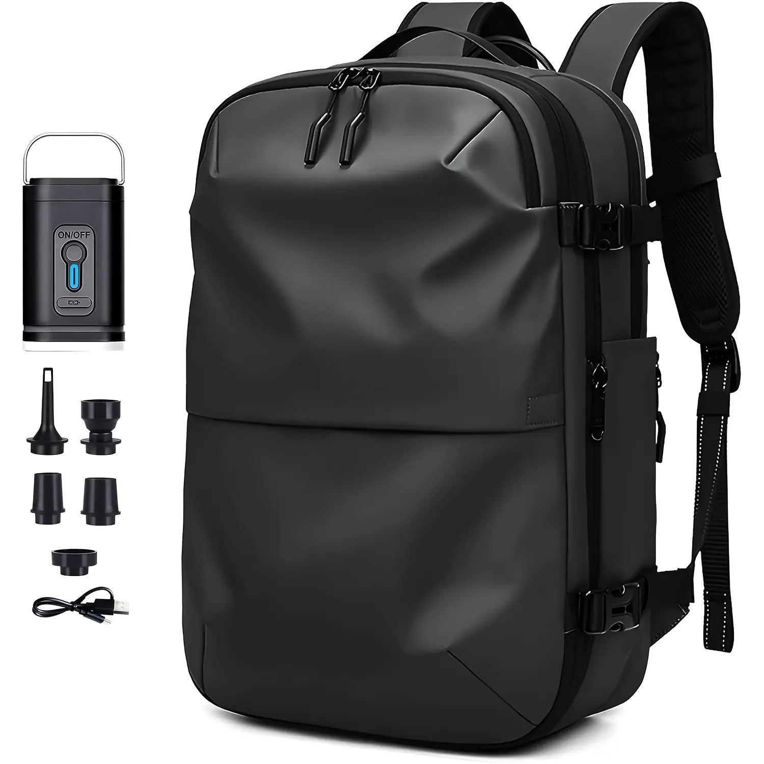 Large-Capacity Fabric Travel Backpack image 4
