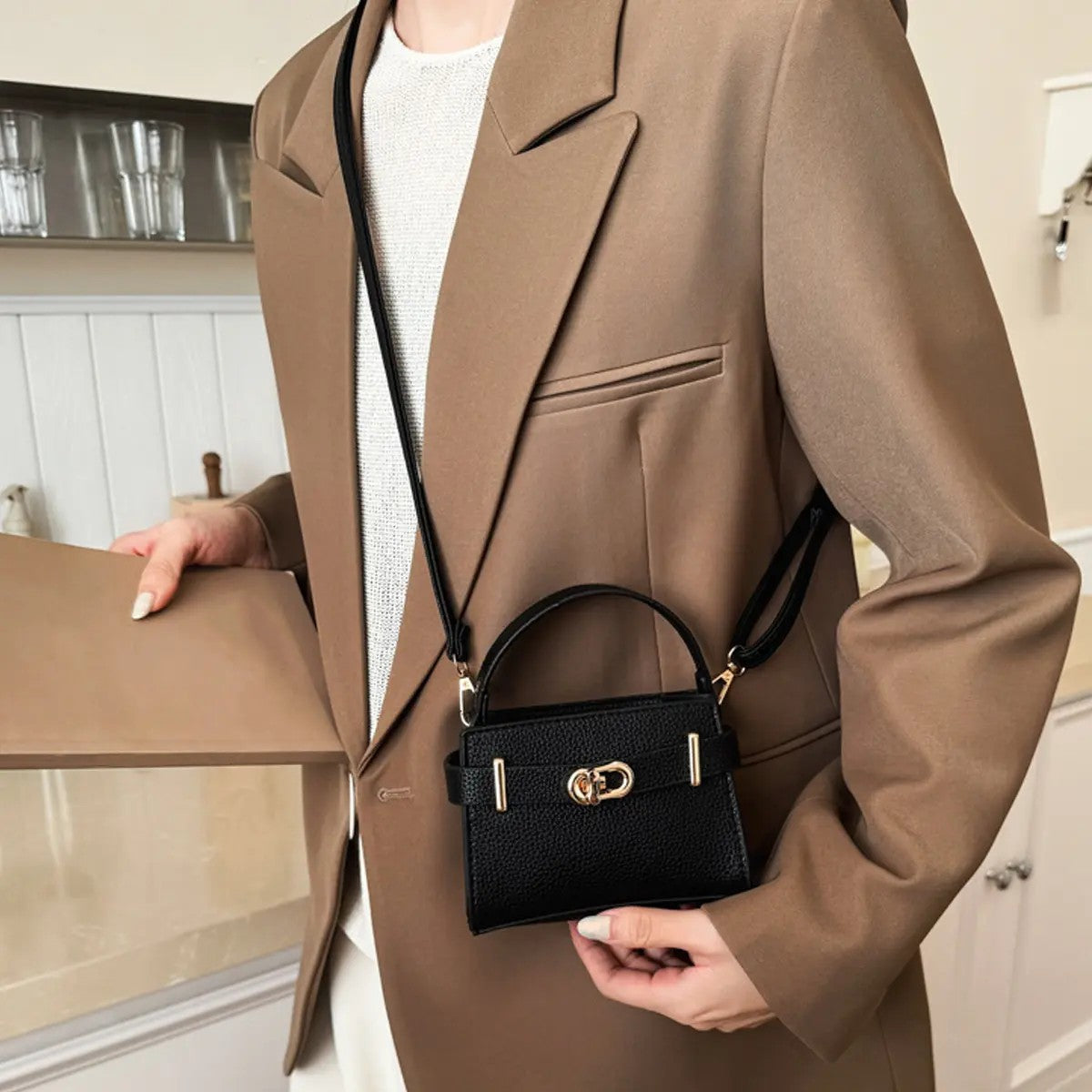 Women's PU Mini Crossbody Bag image 4