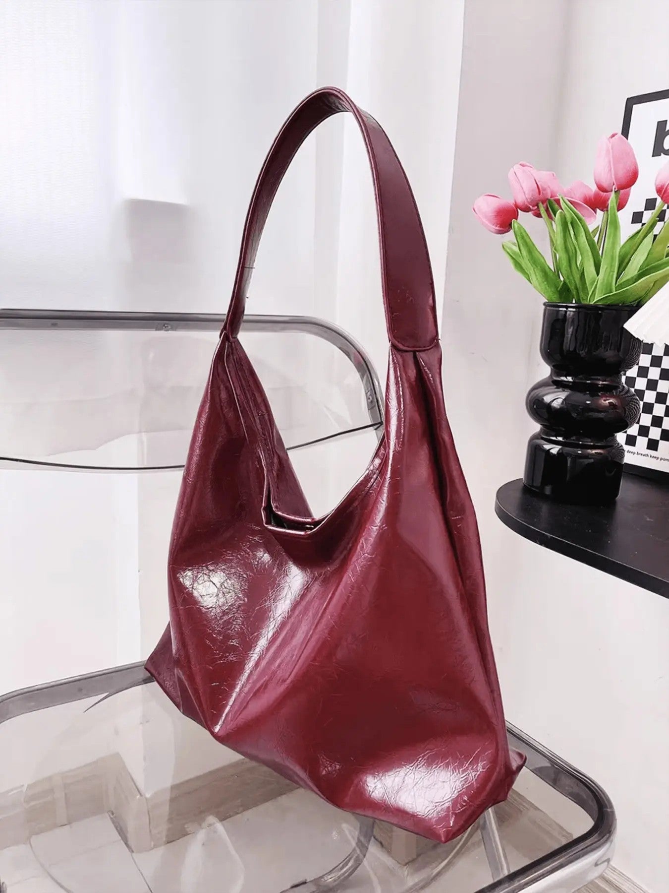 Women's PU Everyday Tote Bag image 7