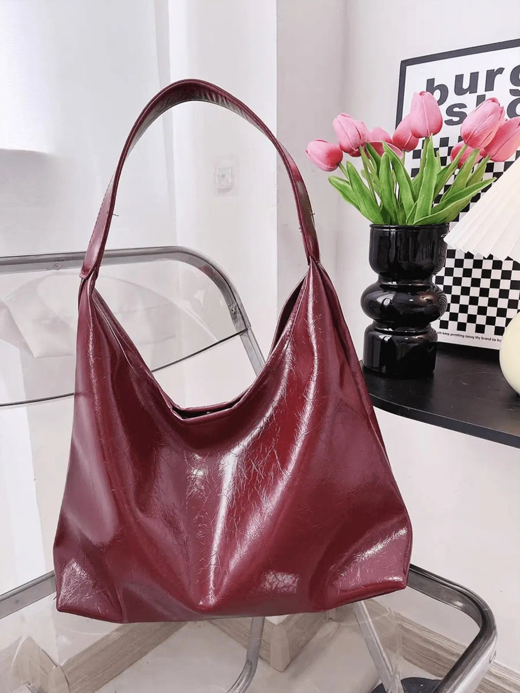 Women's PU Everyday Tote Bag image 8